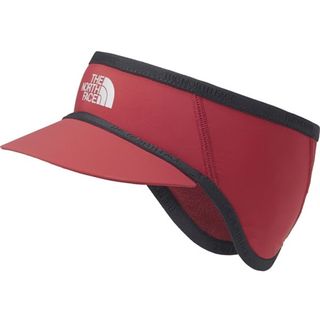 ザノースフェイス(THE NORTH FACE)のTNF - RED RUN EAR GEAR サンバイザーキャップ 新品未使用(サンバイザー)