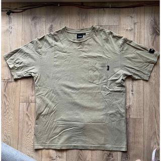 タイオン(TAION)のTAION Tシャツ　収納袋一体型　ポケットTシャツ ベージュ　Mサイズ(Tシャツ/カットソー(半袖/袖なし))