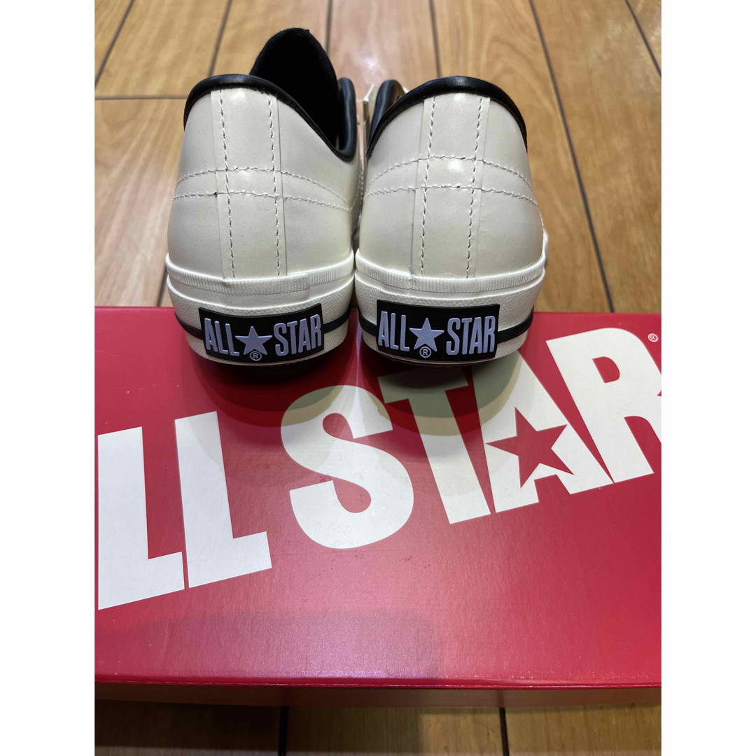 CONVERSE - ☆新品・本革☆コンバース ワンスターJ ホワイト ブラック