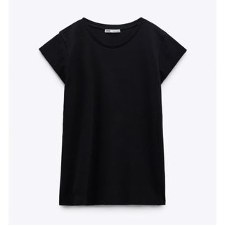 ザラ(ZARA)のZARA |新品コットンTシャツ(Tシャツ(半袖/袖なし))