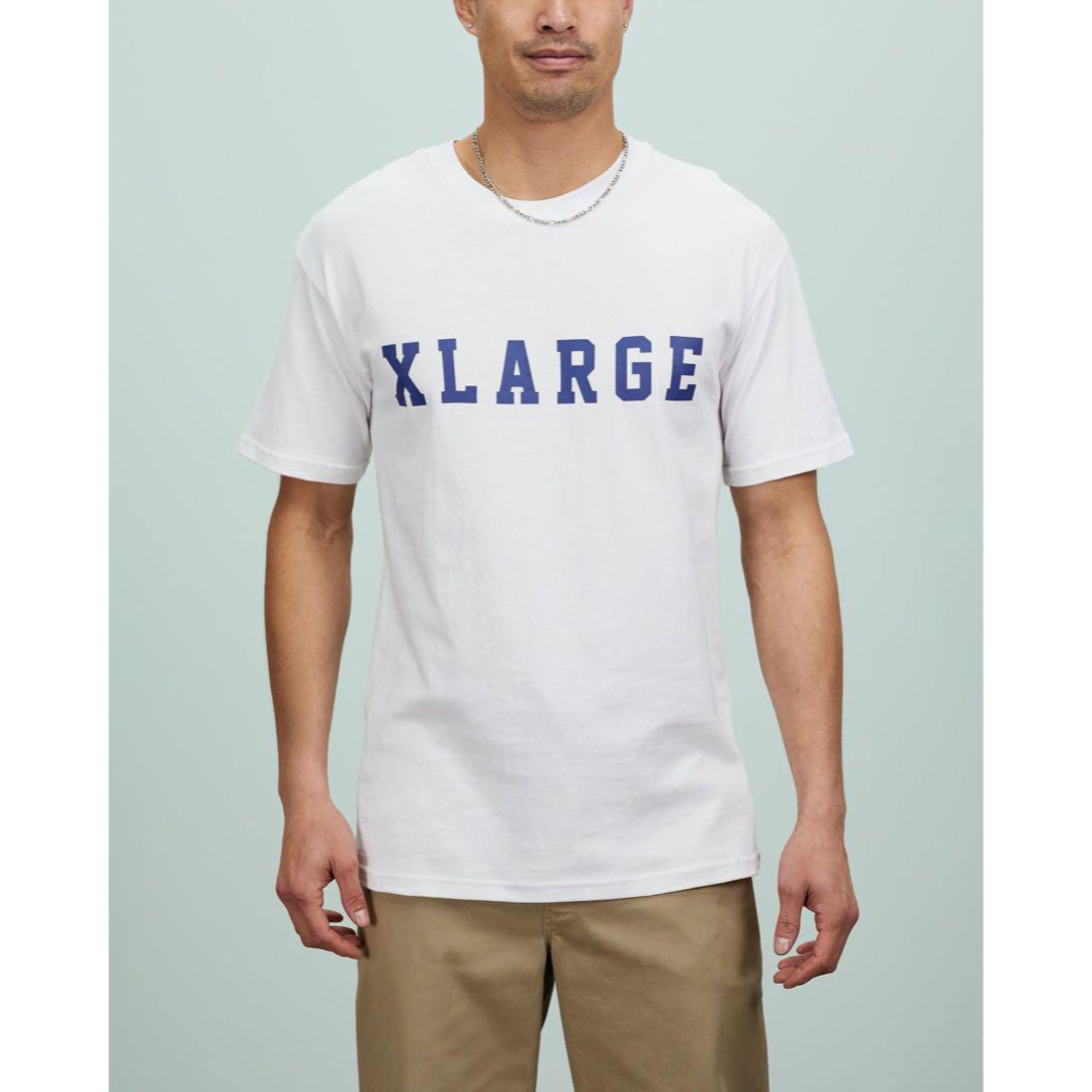 XLARGE(エクストララージ)の最終値下げ エクストララージ ビッグロゴ tシャツ ホワイト XL 新品 未使用 メンズのトップス(Tシャツ/カットソー(半袖/袖なし))の商品写真