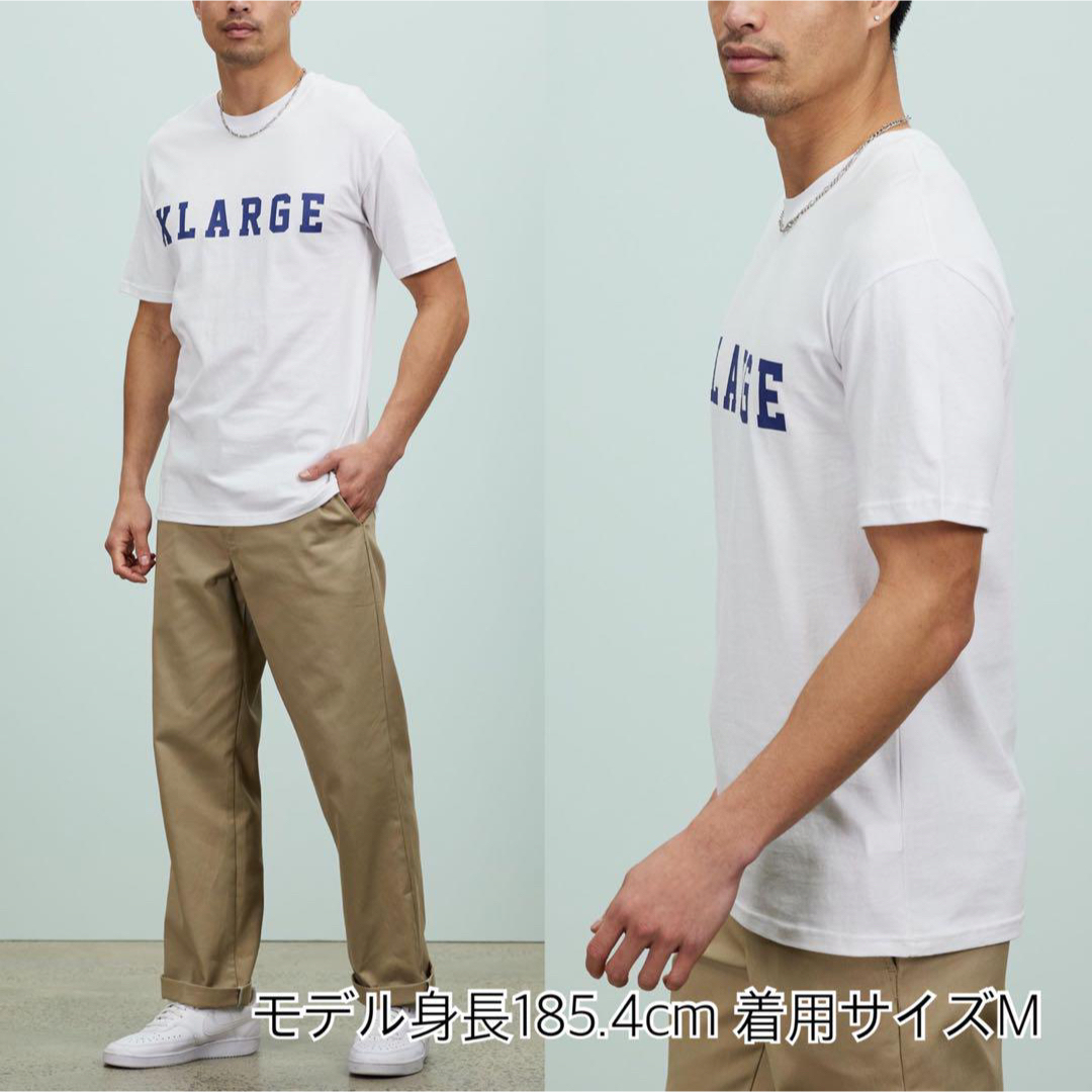 XLARGE(エクストララージ)の最終値下げ エクストララージ ビッグロゴ tシャツ ホワイト XL 新品 未使用 メンズのトップス(Tシャツ/カットソー(半袖/袖なし))の商品写真