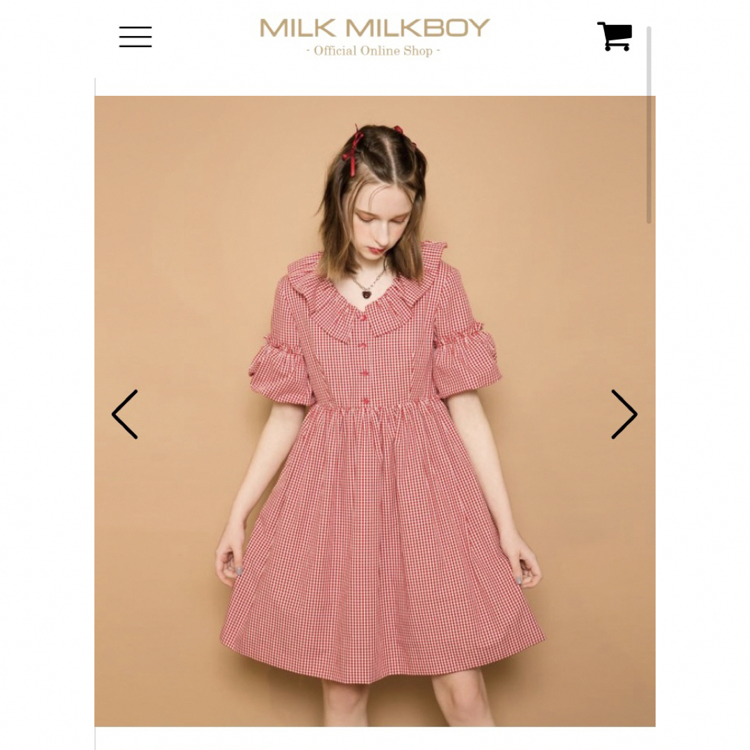 ミルク　MILK 新品未使用　ワンピース