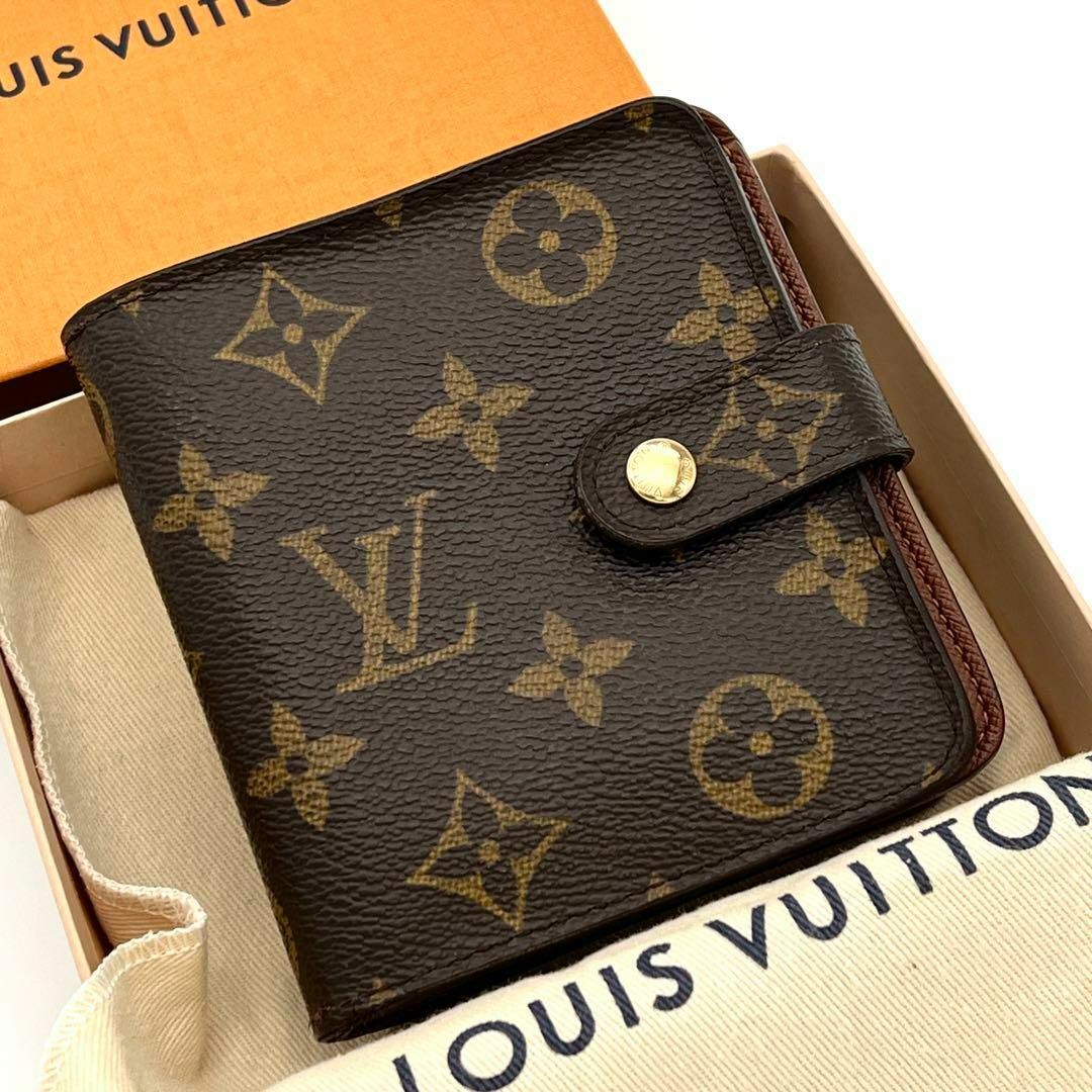 LOUIS VUITTON - ✨美品✨ルイヴィトン モノグラム コンパクトジップ ...