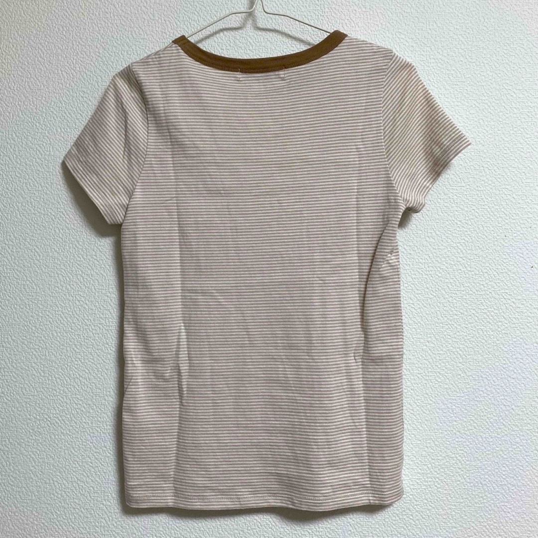 Ray BEAMS(レイビームス)のAvailable Today × Ray BEAMS ボーダー 刺繍 Tシャツ レディースのトップス(Tシャツ(半袖/袖なし))の商品写真