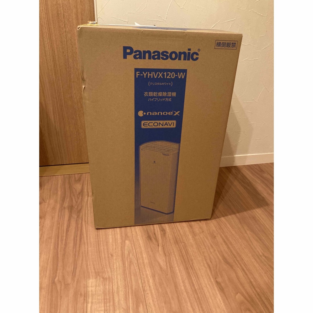 Panasonic - 衣類乾燥除湿機 パナソニック F-YHVX120-W WHITEの通販 by