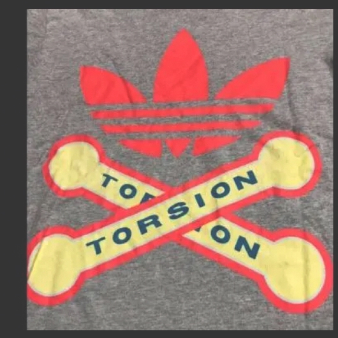 adidas(アディダス)のadidas TORISONグレーコットンT メンズのトップス(Tシャツ/カットソー(半袖/袖なし))の商品写真