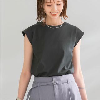 アーバンリサーチロッソ(URBAN RESEARCH ROSSO)の【新品未使用】アーバンリサーチ　ロッソ　フレンチスリーブTシャツ(Tシャツ(半袖/袖なし))