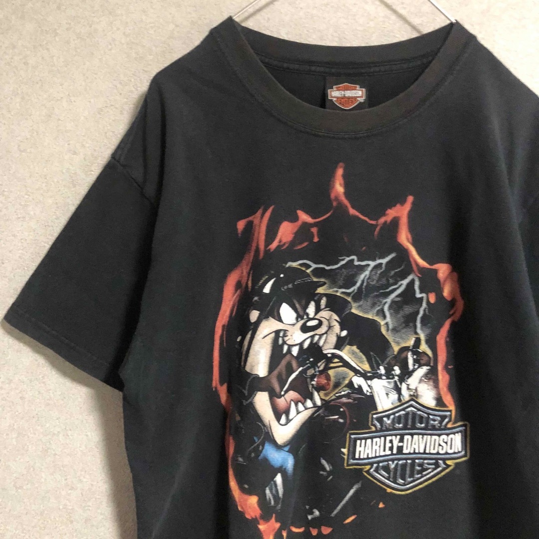 Harley Davidson(ハーレーダビッドソン)のハーレーダビッドソン　ルーニーテューンズ　Ｔシャツ メンズのトップス(Tシャツ/カットソー(半袖/袖なし))の商品写真