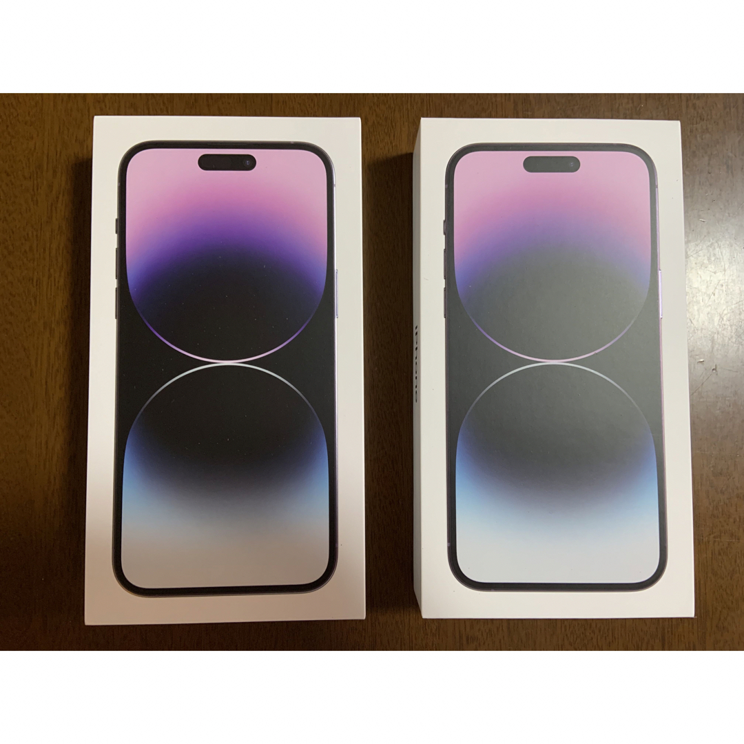 【新品,未開封】iPhone14 Pro Max パープル　256GB 2台