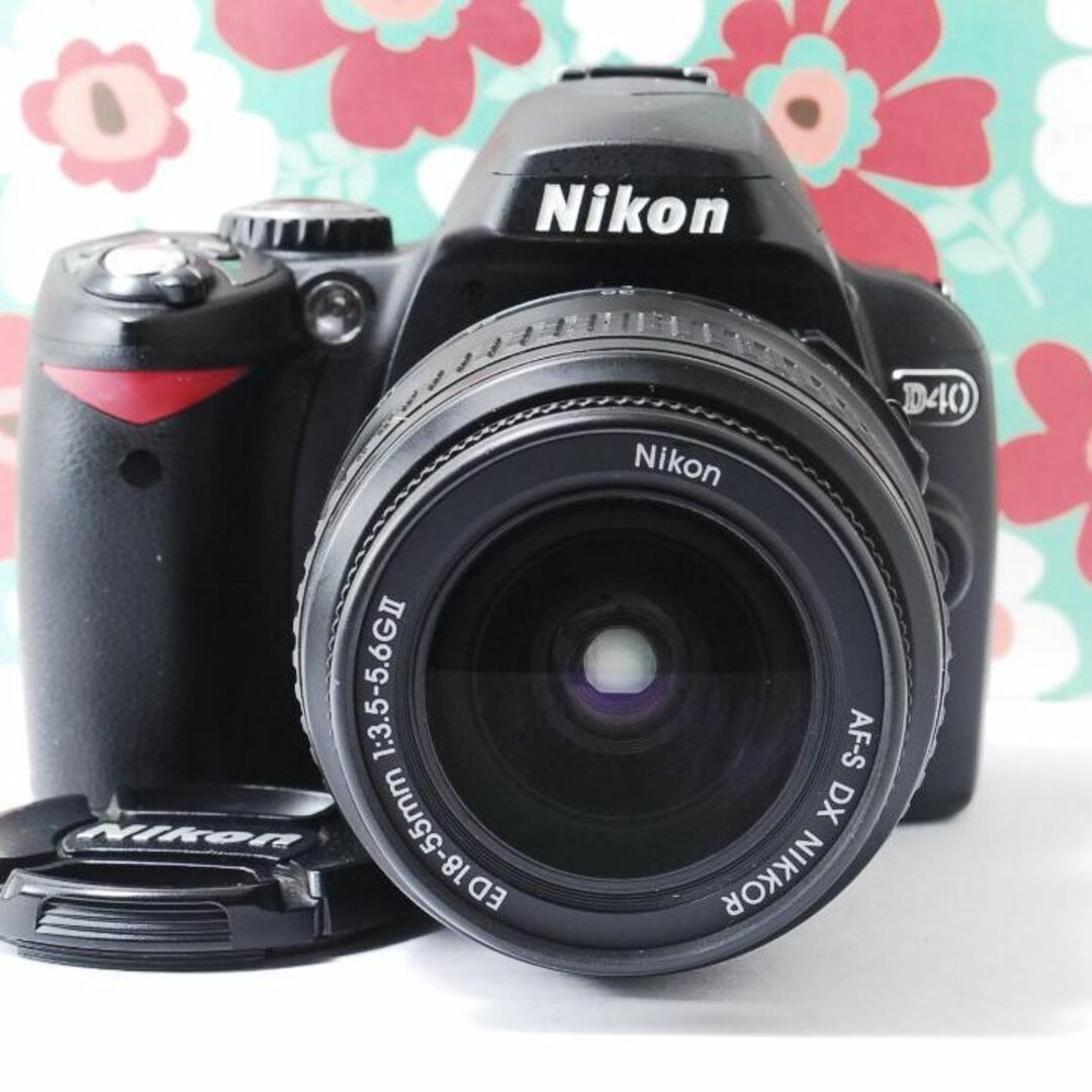 ❤️小さい軽い簡単綺麗❤Nikon Ｄ40❤届いてすぐ使える❤️初心者お勧め❤ 2