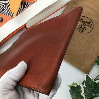 HERMES エルメス オメニトゥ ショルダーバッグ ブラウン ボックスカーフ