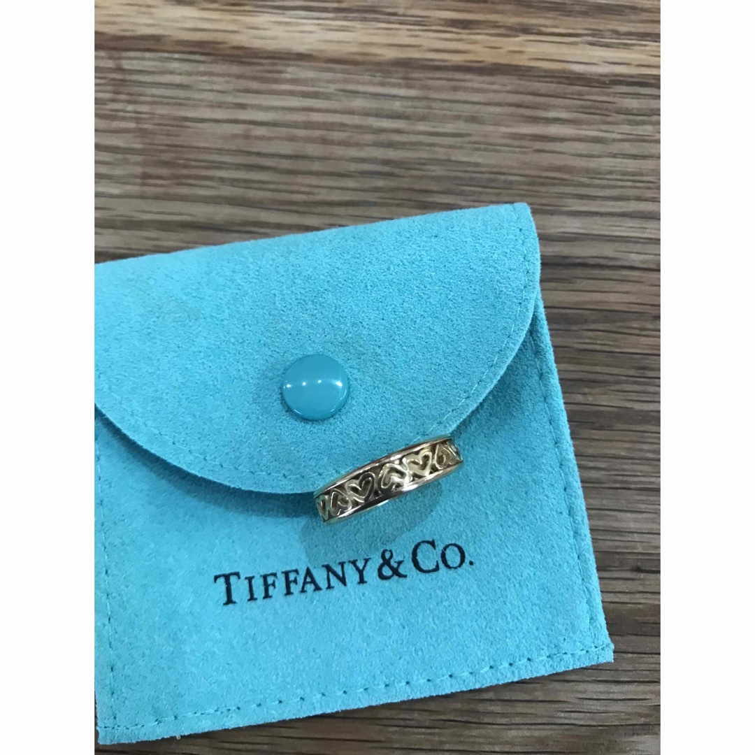 Tiffany & Co.(ティファニー)の最終お値下げ！ティファニー　リング　ゴールド　12号 レディースのアクセサリー(リング(指輪))の商品写真