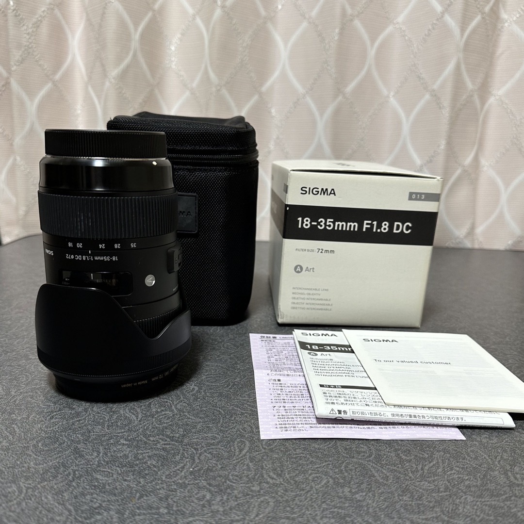 SIGMA 18-35mm F1.8 DC HSM Canon