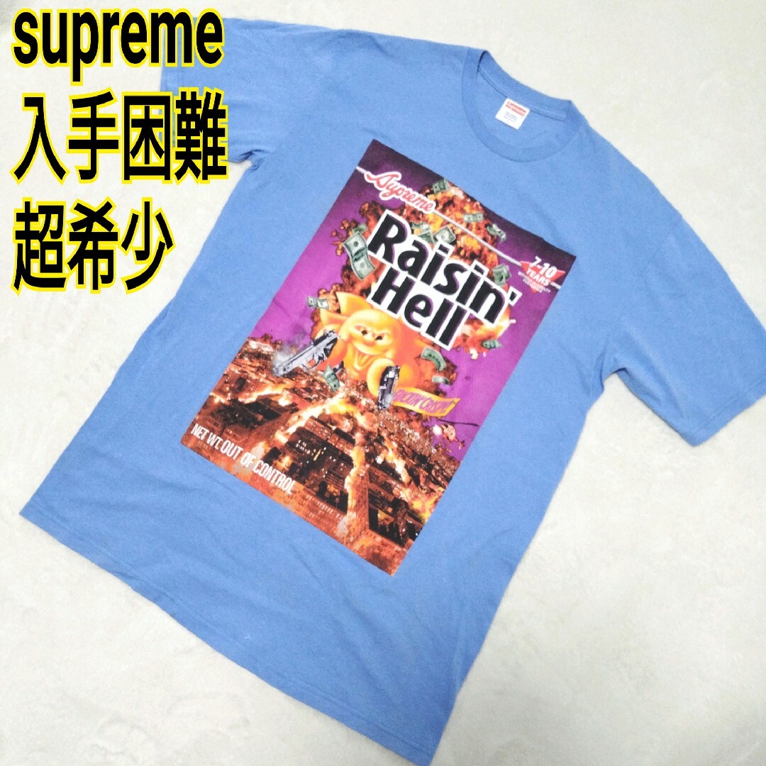 激レア 超希少 Supreme Raisin' Hell Tee Tシャツ L - Tシャツ