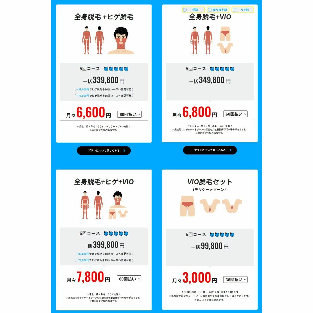 メンズリゼ・リゼクリニック 5％オフ紹介カード 最短即日発送 取引実績あり チケットの優待券/割引券(その他)の商品写真