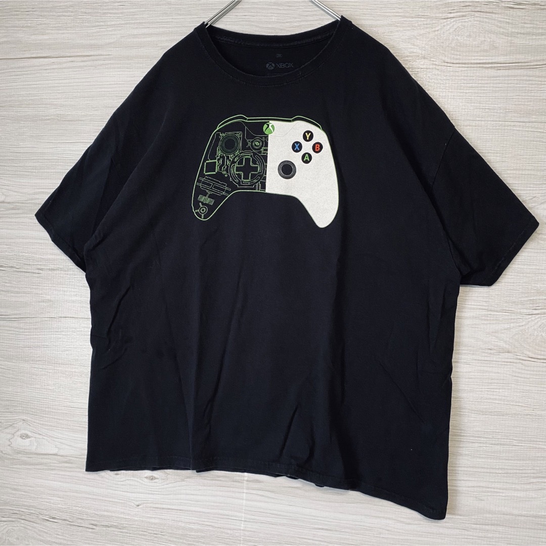 Xbox(エックスボックス)の【入手困難】XBOX エックスボックス　コントローラー　Tシャツ　2XLサイズ メンズのトップス(Tシャツ/カットソー(半袖/袖なし))の商品写真