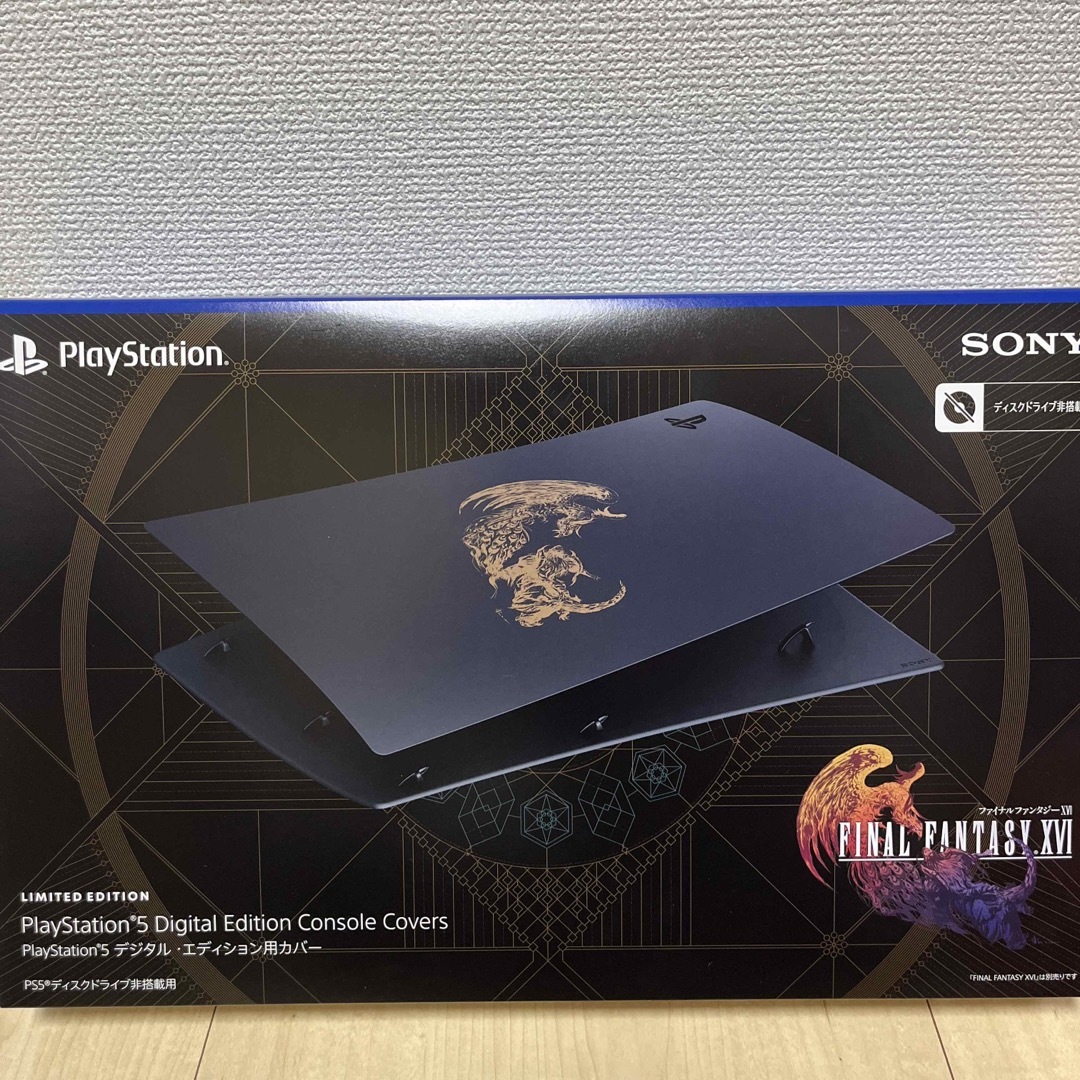 SONY - 新品 PS5 FF16 カバー デジタルエディション用 CFIJ-16019の