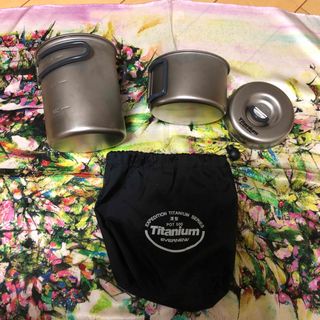 エバニュー(EVERNEW)のEVERNEW エバニューTitanium 深型POT500(食器)