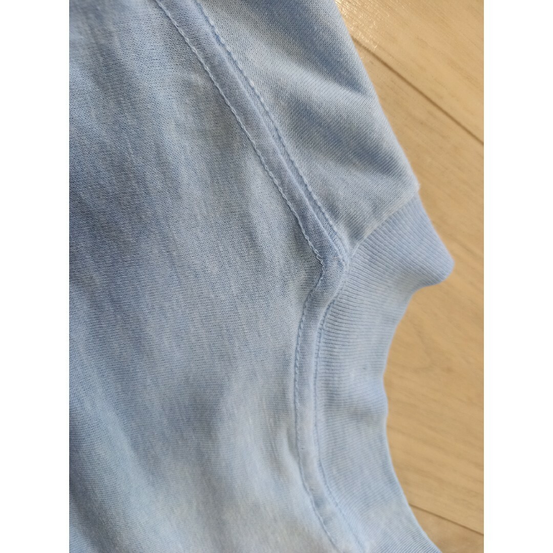 ヴィンテージTシャツ　半袖　水色 メンズのトップス(Tシャツ/カットソー(半袖/袖なし))の商品写真