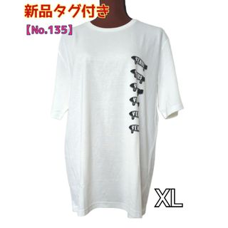 ブラウニー(BROWNY)の【No.135】新品タグ付き**シンプルプリントTシャツ*サイズXL(Tシャツ/カットソー(半袖/袖なし))