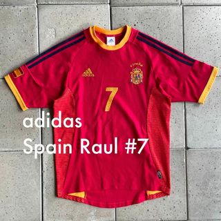 アディダス(adidas)のadidas スペイン代表 ラウール #7 サッカー ゲーム シャツ 2002(Tシャツ/カットソー(半袖/袖なし))