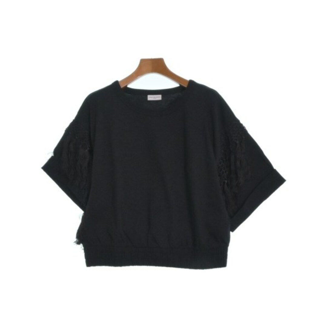 DRIES VAN NOTEN - DRIES VAN NOTEN Tシャツ・カットソー S 黒 【古着