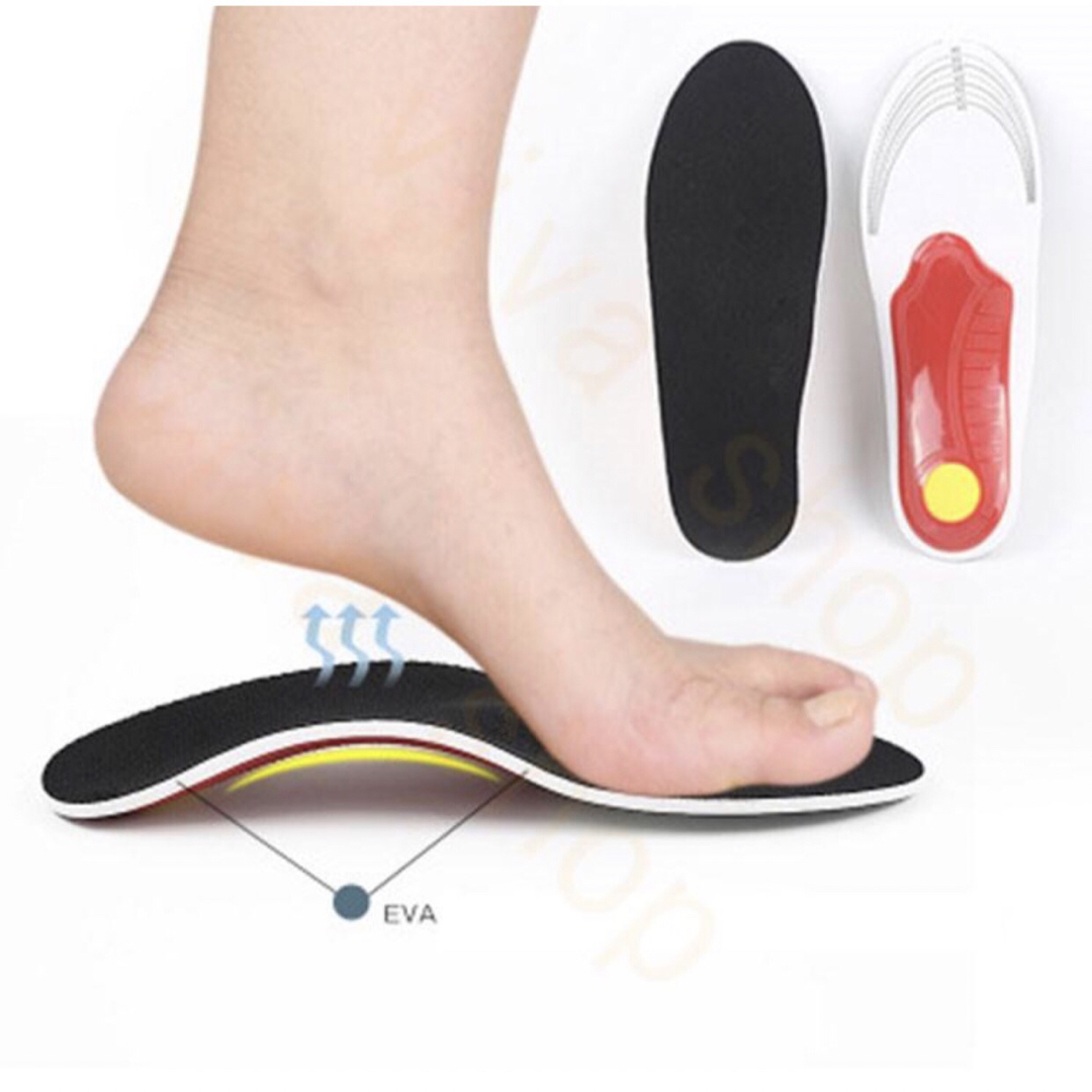 インソール　中敷き　扁平足 矯正  アーチサポート　足裏の痛み  衝撃吸収 Ｌ メンズの靴/シューズ(その他)の商品写真