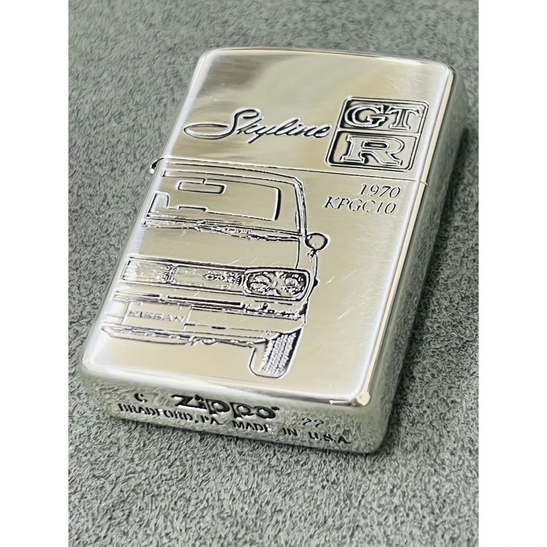 ZIPPO 日産スカイライン GT-R KPGC10 両面加工 2022年製