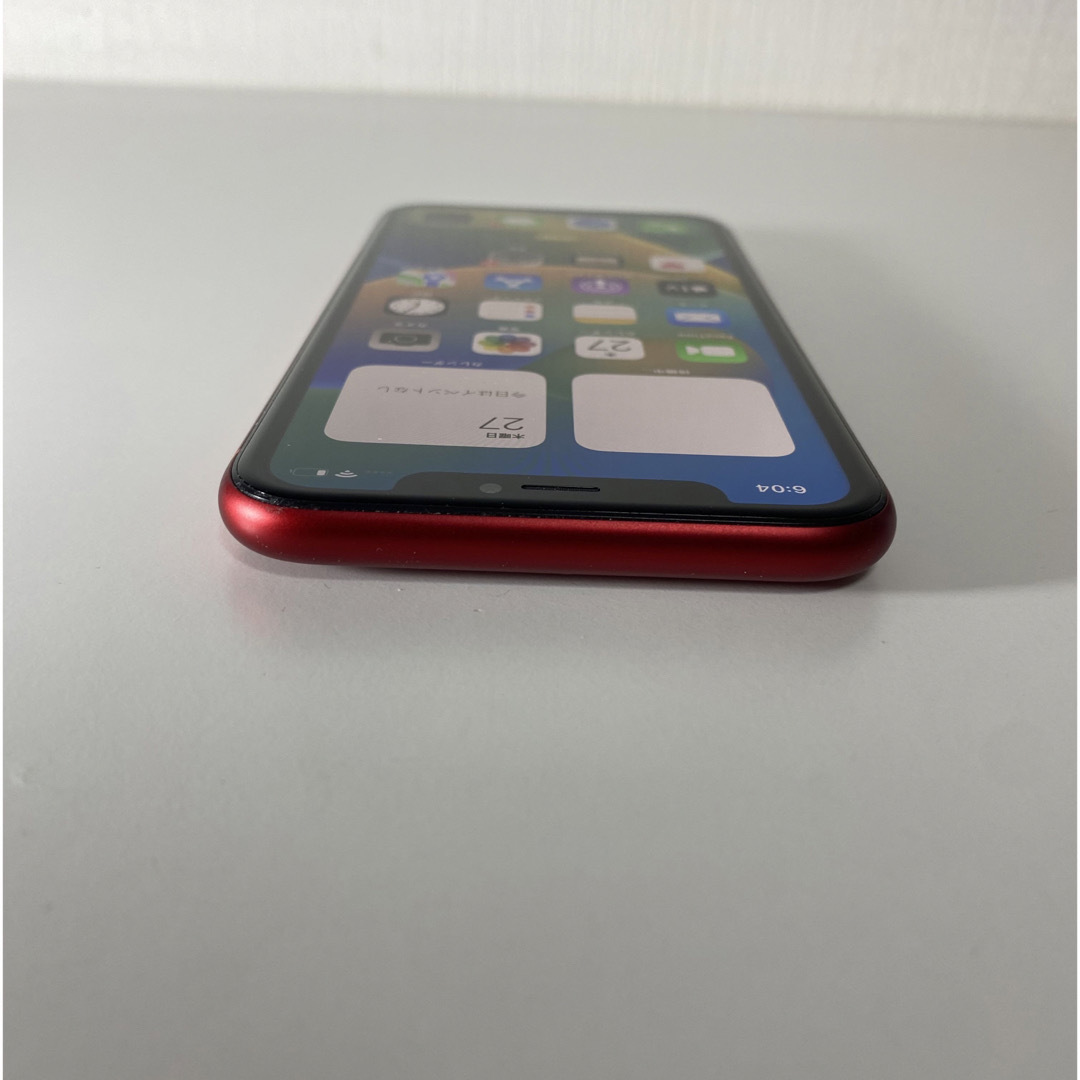 iPhone - iPhoneXR 128GB docomo simフリー レッド 中古 の通販 by