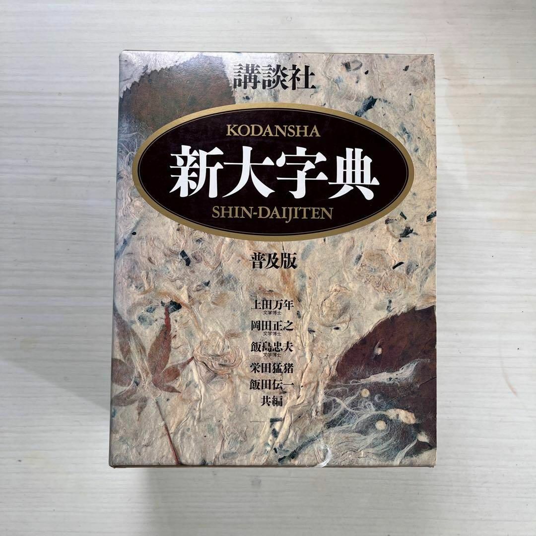 講談社　新大字典　普及版　辞書　辞典