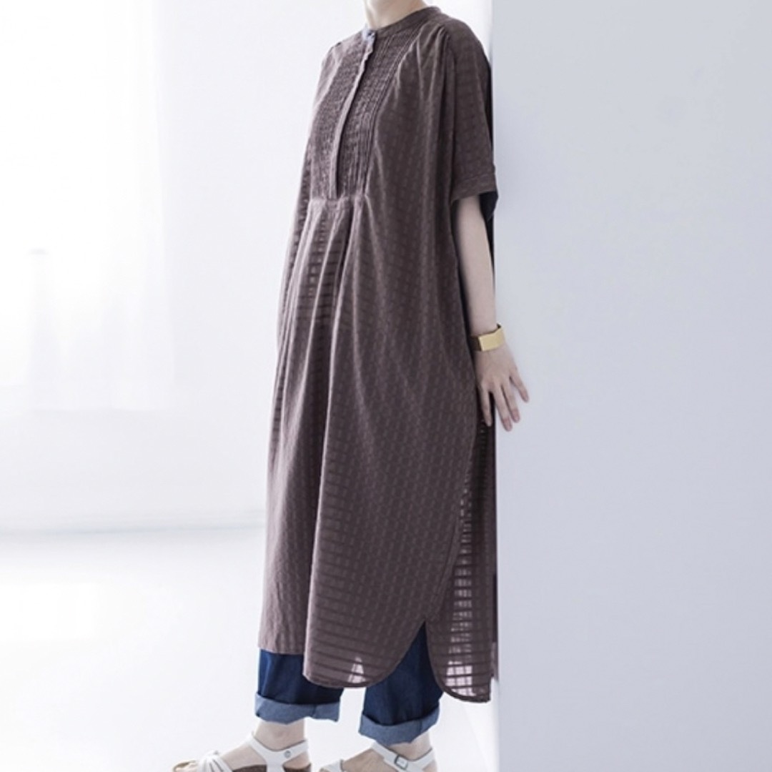 K18YG スモーキークォーツ ピアス