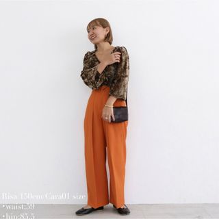 コヒナ(COHINA)の【Cara by Katrin TOKYO】back slit slacks(カジュアルパンツ)