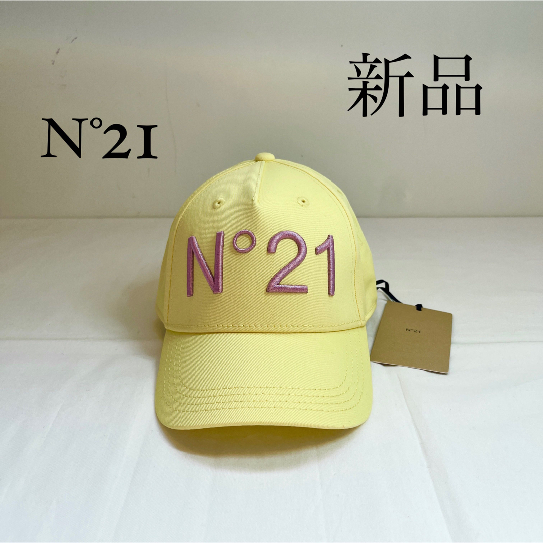 ヌメロ ヴェントゥーノ N.21 numero ventuno ロゴ キャップカラーブラック