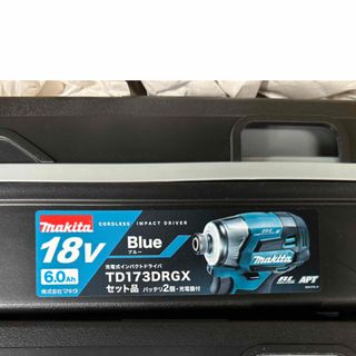 マキタ(Makita)のTD173DRGX 青　未使用新品　純正6.0Ax2 フルセット品(工具)