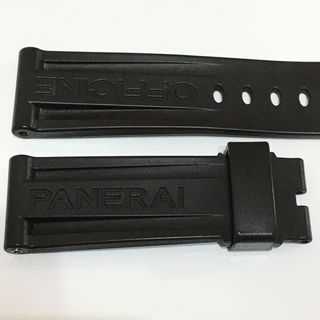 PANERAI - パネライ 純正 ラバーベルト 24/22 ブラック 尾錠用の通販