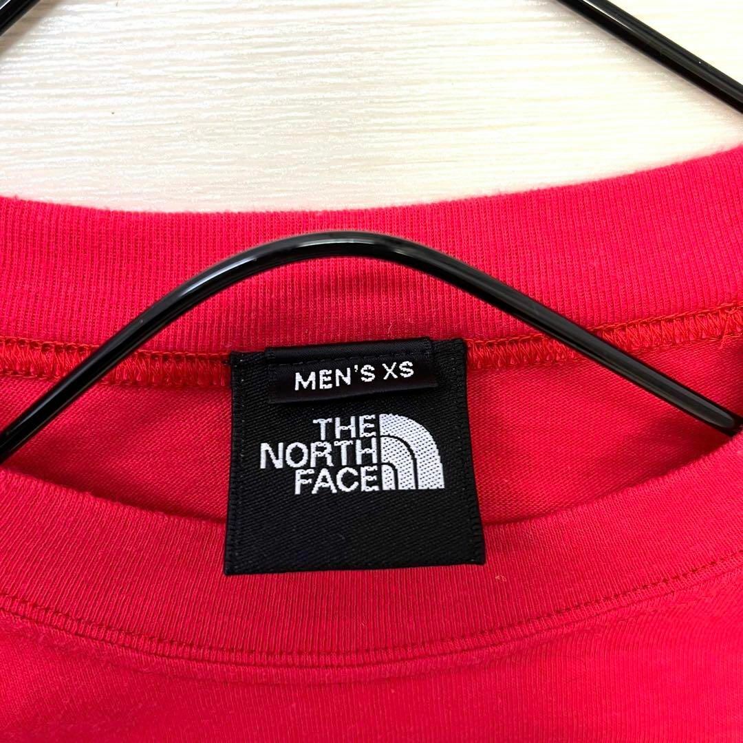 THE NORTH FACE(ザノースフェイス)のノースフェイス　半袖Tシャツ XSサイズ　ビッグロゴバックプリント メンズのトップス(Tシャツ/カットソー(半袖/袖なし))の商品写真
