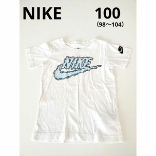 ナイキ(NIKE)のTHE NIKE TEEキッズ半袖Tシャツ くも ホワイト100cm 3.4歳(その他)