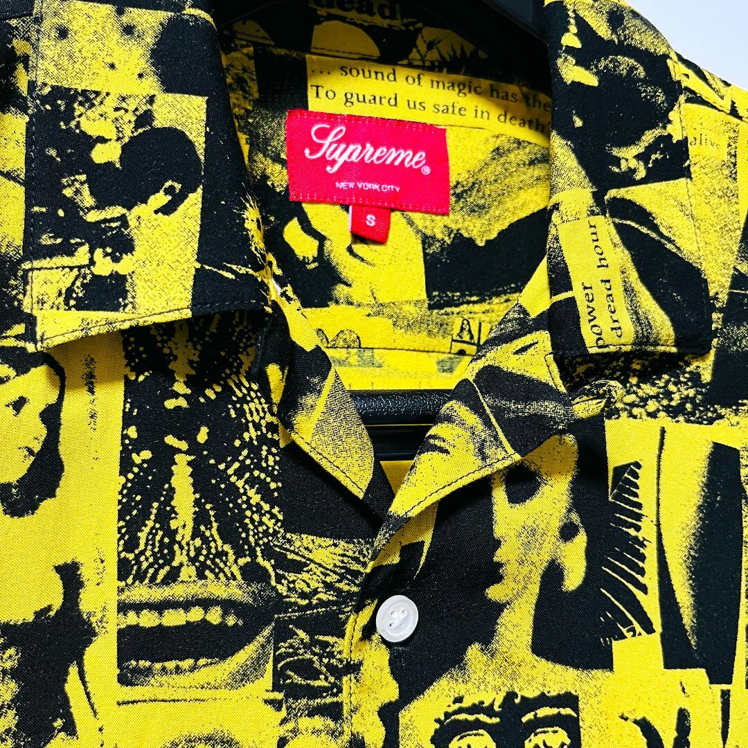 Supreme 2018SS Vibrations Rayon Shirt