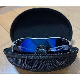 オークリー(Oakley)のオークリー サングラス レーダーロック パス シルバー  アジアンフィット(その他)