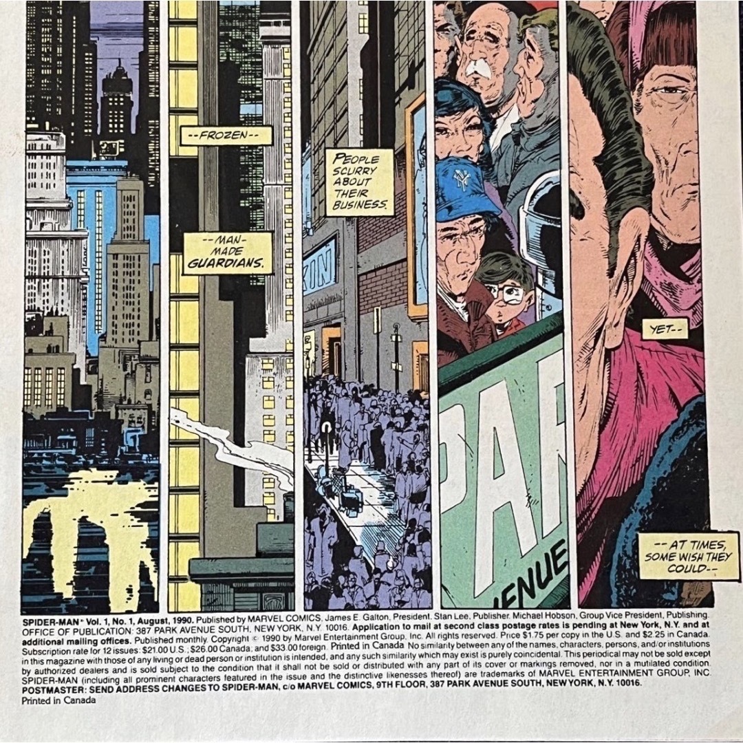 MARVEL - スパイダーマン #1(1990) マクファーレン カバー MARVEL - スパイダーマン #1(1990) マクファーレン カバー