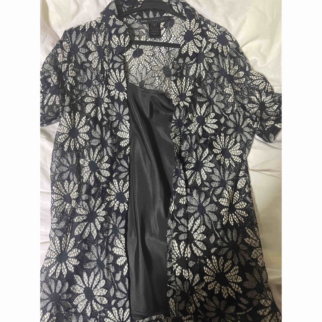 MARC JACOBS 花柄レースブラウス 美品