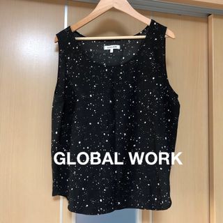 グローバルワーク(GLOBAL WORK)の星空柄のタンクトップ(タンクトップ)