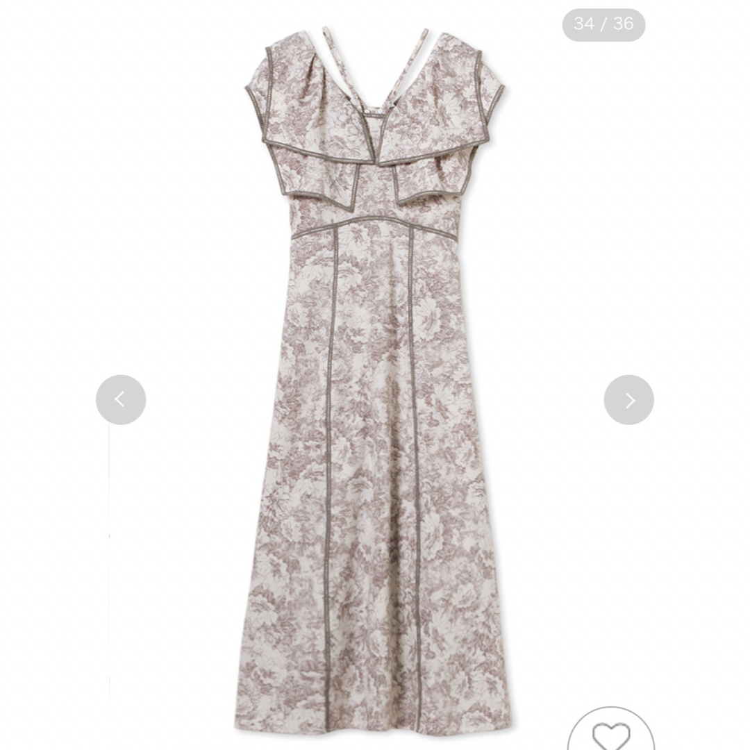 snidel❁⃘*.正規品 新品タグ付き❁⃘*.ラッフルカラーワンピース BLK