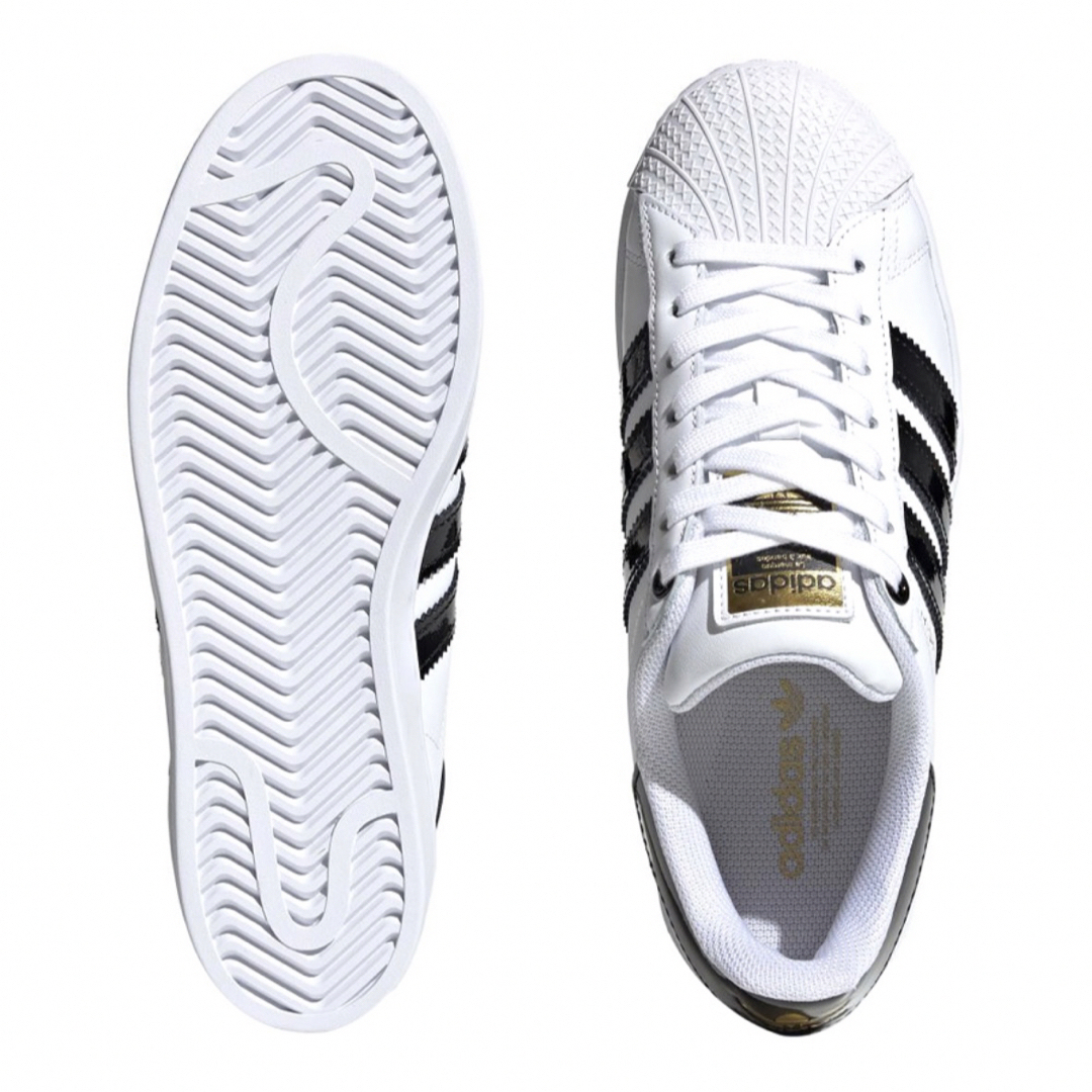 ホワイト×ブラックサイズadidas SUPERSTAR BOLD スーパースター ボールド 22cm