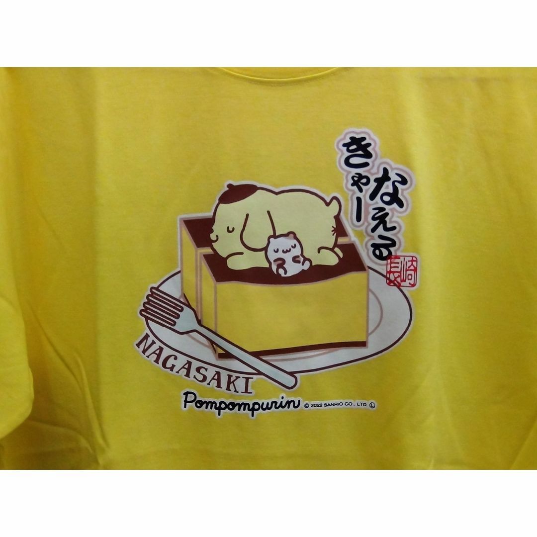 サンリオ(サンリオ)の☆ポムポムプリン 長崎 Tシャツ M☆pompompurin&NAGASAKI エンタメ/ホビーのアニメグッズ(その他)の商品写真