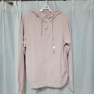 ユニクロ(UNIQLO)のユニクロ　エアリズム　UVカットメッシュパーカー　長袖　XL　新品(パーカー)