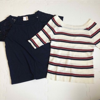 レトロガール(RETRO GIRL)のTシャツ　半袖ニット(Tシャツ(半袖/袖なし))