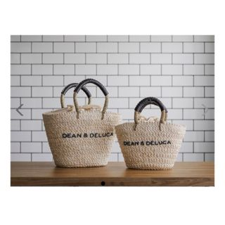 ディーンアンドデルーカ(DEAN & DELUCA)の【新品】DEAN＆DELUCA×BEAMS COUTURE 保冷カゴバッグ 小(かごバッグ/ストローバッグ)