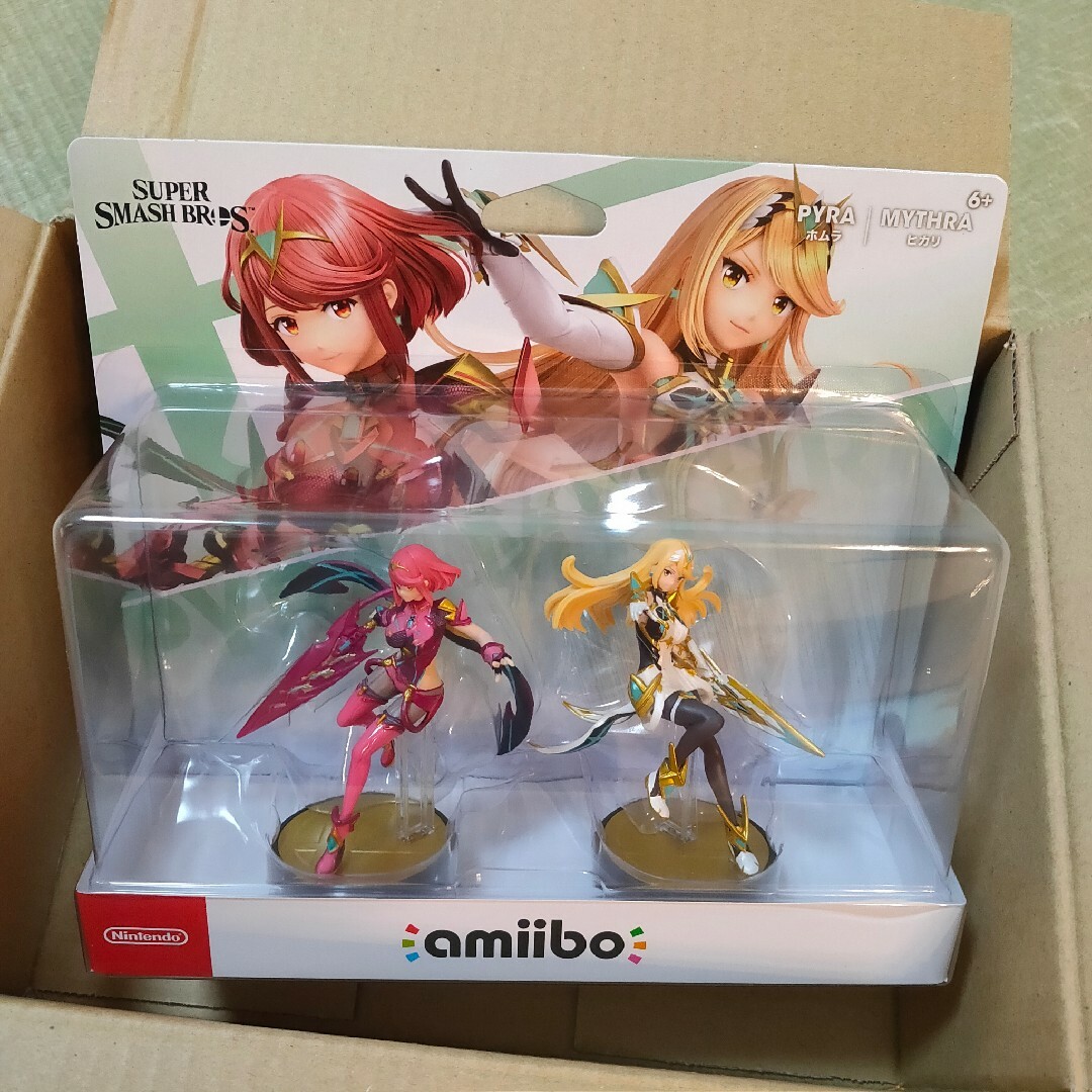 白鳥のクリスタルリング amiibo ダブルセット ホムラ/ヒカリ 2個 - その他